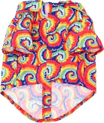Show full view: The Worthy Dog Kaleidoscope Dog Shirt, Multicolored, Medium slide 2 of 3