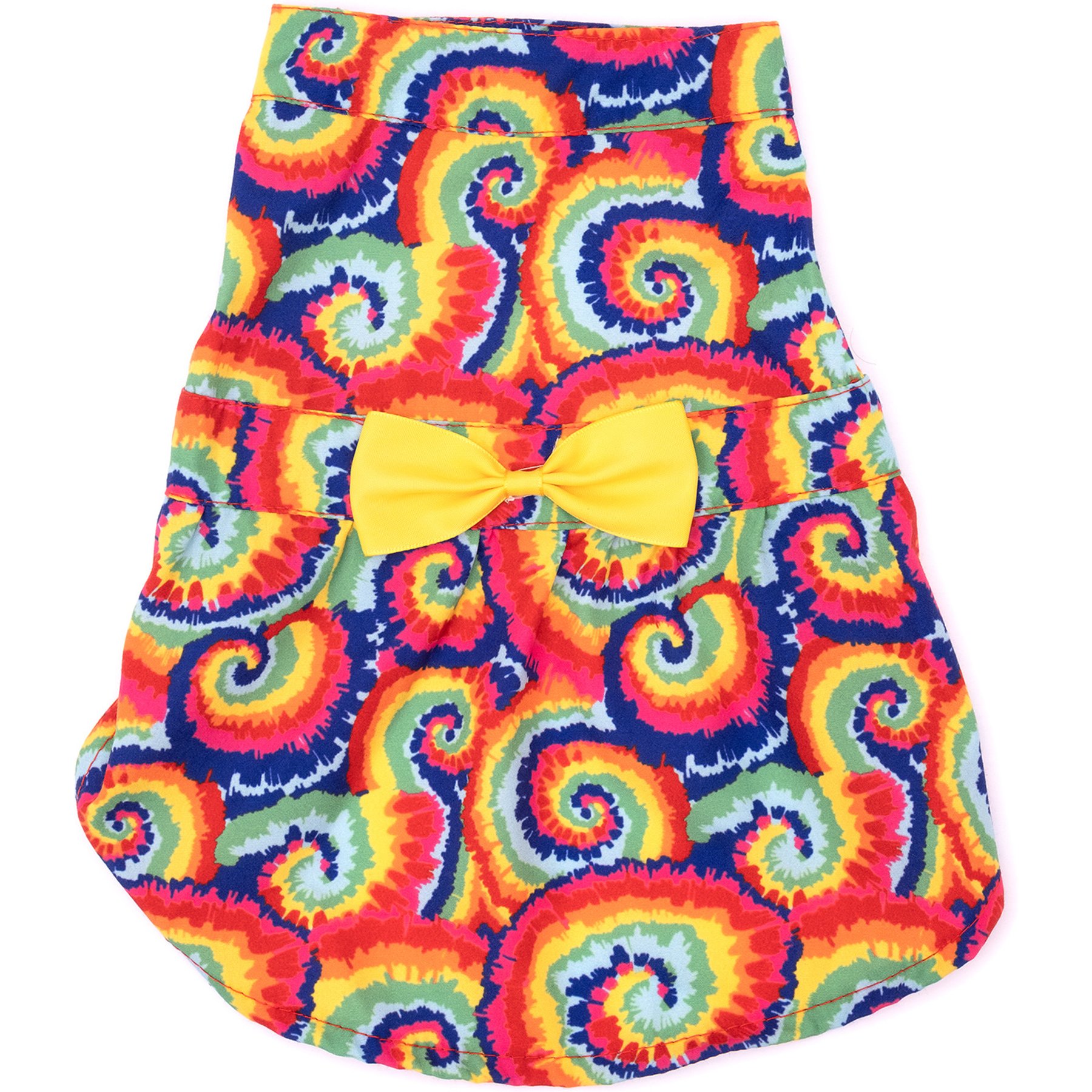 The Worthy Dog Kaleidoscope Dog Dress, Multicolored, Small