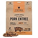 Vital Essentials Freeze-Dried Raw Pork Entree & Mixer Soft Nibs Dog Food, 14-oz bag
