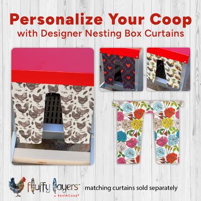 Show full view: RentACoop Roll-Out Reversible Single Compartment Poultry Nesting Box slide 7 of 9