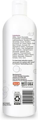 Show full view: Hartz True Coat Thick De-Sheds & Softens with Oat Milk, Coconut Oil & Aloe Dog Shampoo, 16-fl oz bottle slide 8 of 9