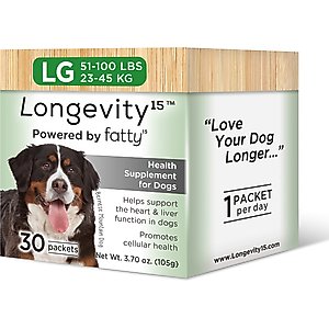 Longevity15 Heath Supplement for Large Dogs, 30-count