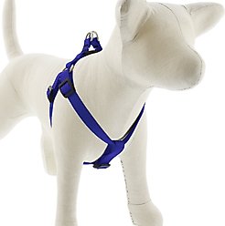 LupinePet BioThane Step In Dog Harness, True Blue, Small: 15 to 21-in chest