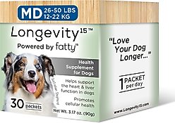 Longevity15 Heath Supplement for Medium Dogs, 60-count