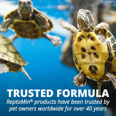 Show full view: Tetra ReptoMin 3-In-1 Select-A-Food Aquatic Turtle Food, 1.56-oz jar slide 9 of 11