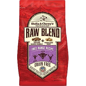Stella & Chewy's Raw Blend Free-Range Recipe Grain-Free Dry Dog Food, 3.5-lb bag
