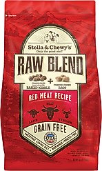 Stella & Chewy's Raw Blend Red Meat Recipe Grain-Free Dry Dog Food, 3.5-lb bag