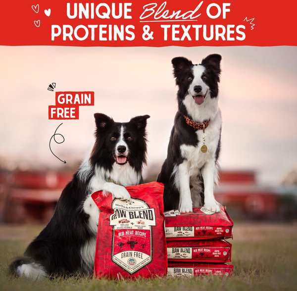 Stella & Chewy's Raw Blend Red Meat Recipe Small Breed Grain-Free Dry Dog Food