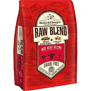 Stella & Chewy's Raw Blend Red Meat Recipe Grain-Free Dry Dog Food, 10-lb bag