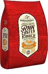 Stella & Chewy's Raw Coated Grass-Fed Beef Recipe Grain-Free Dry Dog Food, 22-lb bag