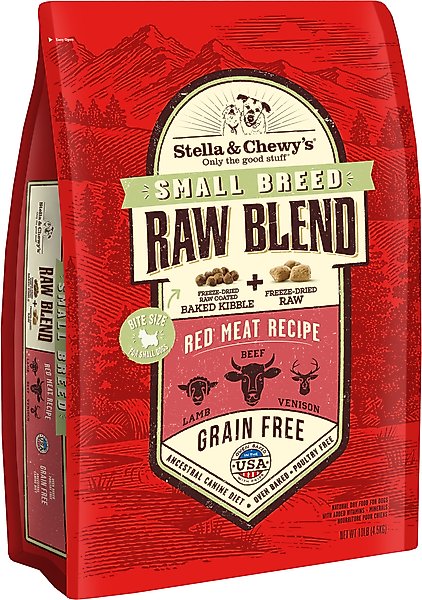 Stella & Chewy's Raw Blend Red Meat Recipe Small Breed Grain-Free Dry Dog Food