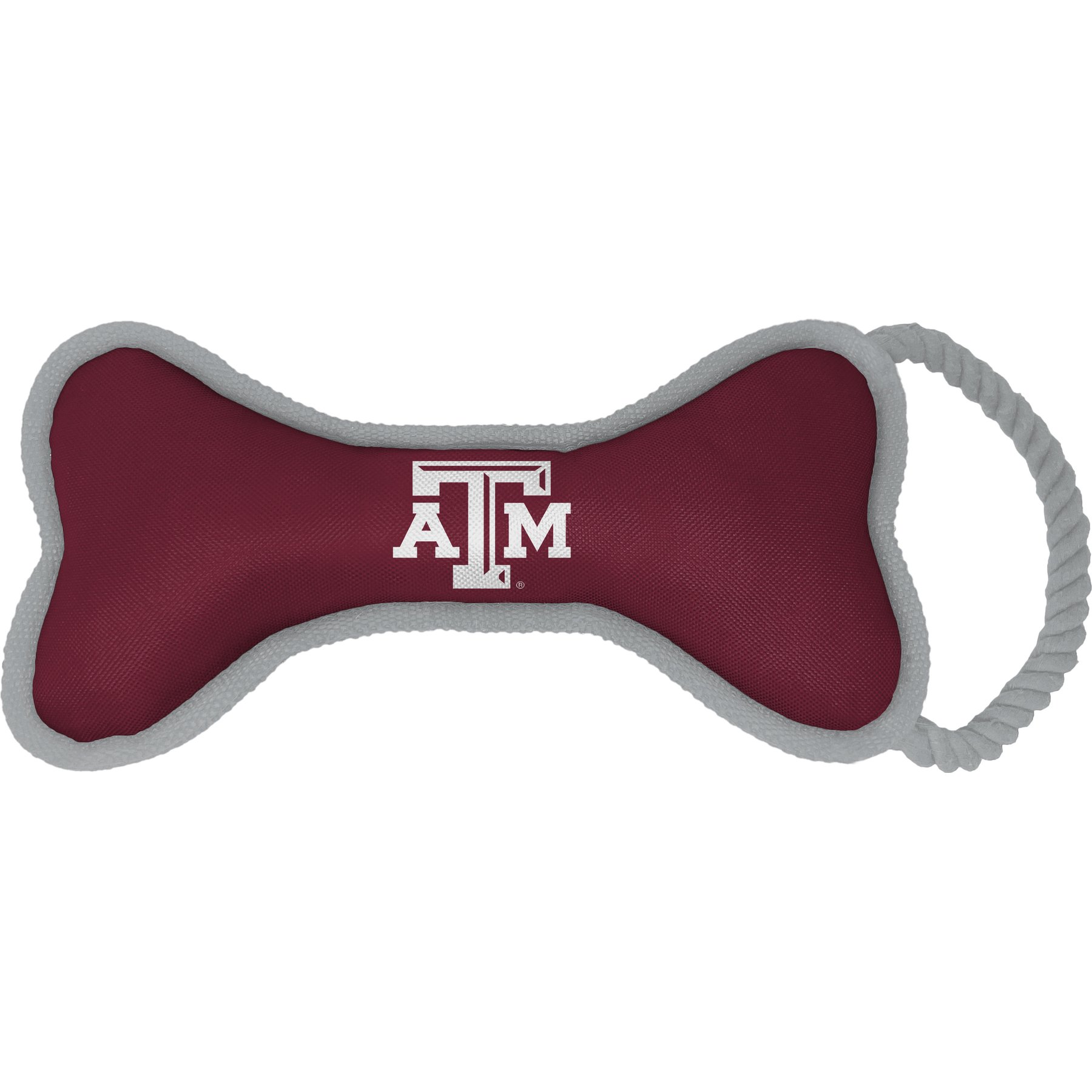 ShopInstaPets NCAA Rope & Squeaker Dog Toy, Texas A&M Aggies