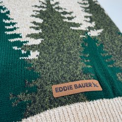 Eddie Bauer Treeline Dog Sweater, Heathered/Oatmeal, Medium slide 2 of 6