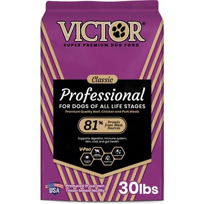 VICTOR VICTOR Professional Active Sporting Gluten-Free Dry Dog Food, 30-lb bag