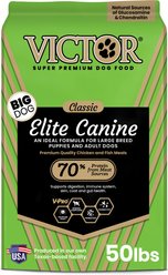 VICTOR Large Breed Gluten-Free Chicken & Fish Meal Elite Canine Dry Dog Food, 50-lb bag