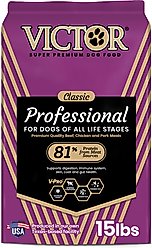 VICTOR Professional Active Sporting Gluten-Free Dry Dog Food, 15-lb bag