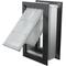 Show in main carousel: Endura Flap Double Flap Wall Mount Dog & Cat Door, Medium, Black slide 1 of 9
