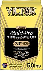 VICTOR Multi-Pro Normally Active Gluten-Free Dry Dog Food, 50-lb bag