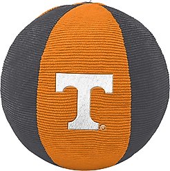 ShopInstaPets Tennessee Volunteers Squeaking Ball Dog Toy, Orange slide 2 of 2