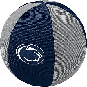 ShopInstaPets Penn State Nittany Lions Squeaking Ball Dog Toy, Blue
