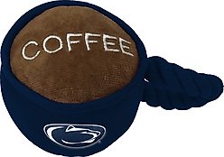 ShopInstaPets Penn State Nittany Lions Rope & Squeaker Coffee Mug Dog Toy, Blue
