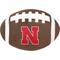 Show in main carousel: ShopInstaPets NCAA Squeaking Football Dog Toy, Nebraska Cornhuskers slide 1 of 1