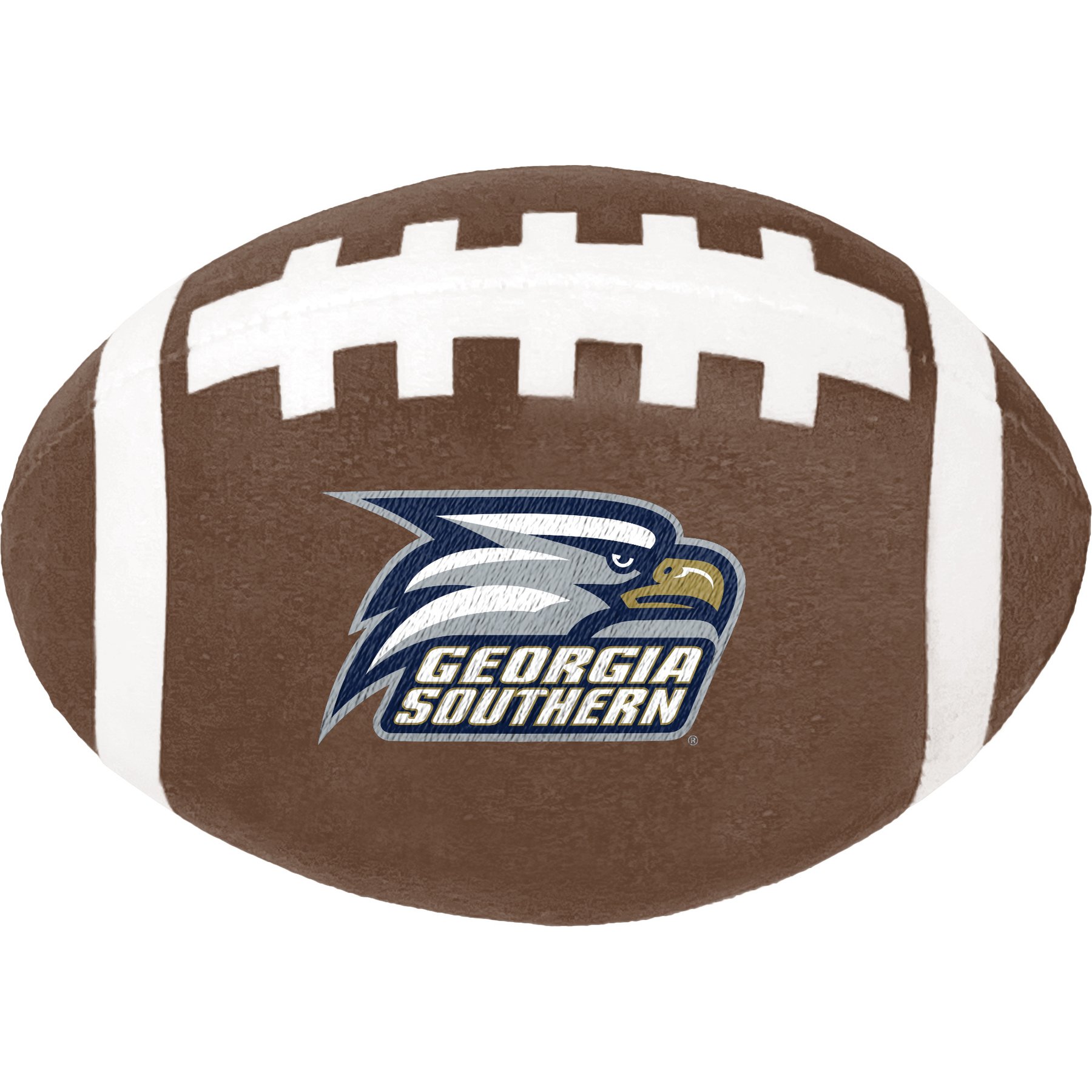 ShopInstaPets NCAA Squeaking Football Dog Toy, Georgia Southern Eagles