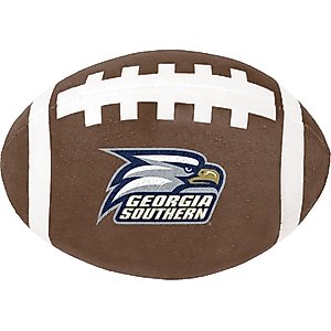 ShopInstaPets NCAA Squeaking Football Dog Toy, Georgia Southern Eagles