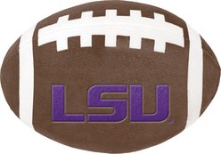 ShopInstaPets NCAA Squeaking Football Dog Toy, LSU Tigers