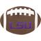 Show in main carousel: ShopInstaPets NCAA Squeaking Football Dog Toy, LSU Tigers slide 1 of 1