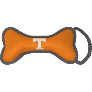 ShopInstaPets NCAA Rope & Squeaker Dog Toy, Tennessee Volunteers