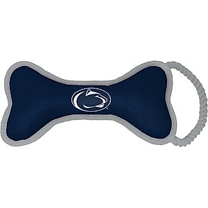 ShopInstaPets NCAA Rope & Squeaker Dog Toy, Penn State Nittany Lions