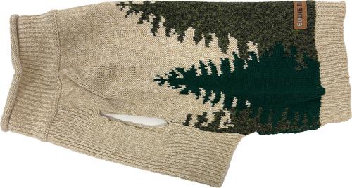 Show full view: Eddie Bauer Treeline Dog Sweater, Heathered/Oatmeal, X-Small slide 4 of 6