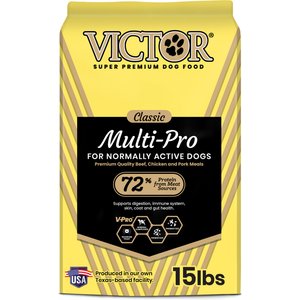 VICTOR Multi-Pro Normally Active Gluten-Free Dry Dog Food, 15-lb bag