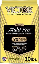 VICTOR Multi-Pro Normally Active Gluten-Free Dry Dog Food, 30-lb bag