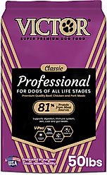 VICTOR Professional Active Sporting Gluten-Free Dry Dog Food, 50-lb bag