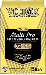 VICTOR Multi-Pro Normally Active Gluten-Free Dry Dog Food, 5-lb bag
