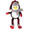 Show in main carousel: The Worthy Dog Christmas Buffalo Penguin Dog Toy, Black/White, One Size slide 1 of 3