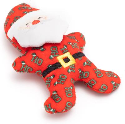 Show full view: The Worthy Cat Christmas Santa Cat Toy, Red, One Size slide 2 of 2