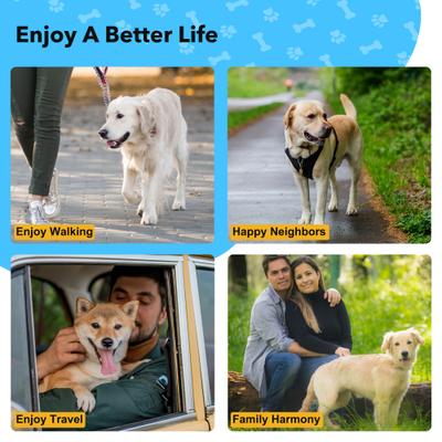 Show full view: PATPET Automatic Dog Bark Collar, Black, 1 count slide 6 of 9