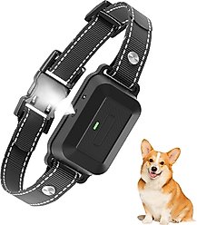 PATPET Automatic Dog Bark Collar, Black, 1 count