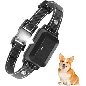 PATPET Automatic Dog Bark Collar, Black, 1 count