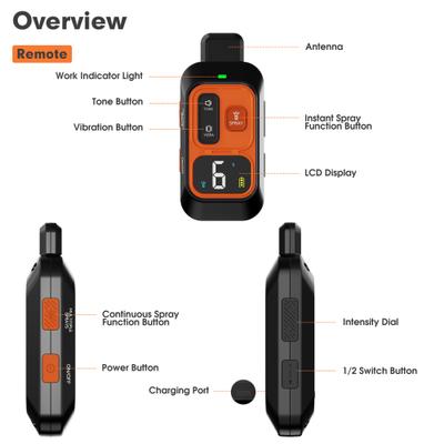 Show full view: PATPET Waterproof Dog Training Collar, Black, 1 count slide 7 of 11