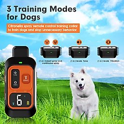 PATPET Waterproof Dog Training Collar, Black, 1 count slide 2 of 9