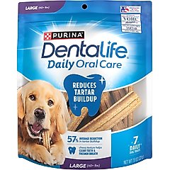 DentaLife Daily Oral Care Chicken Flavor Large Dental Dog Treats, 7 count