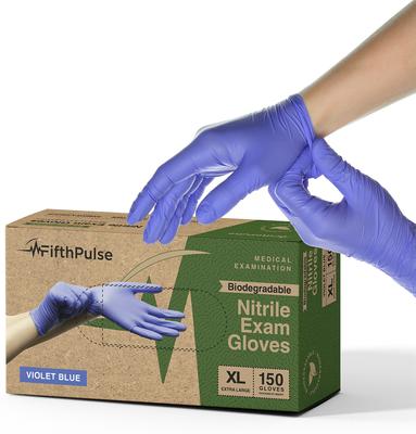 Show full view: FifthPulse Nitrile Exam Gloves, Violet Blue, X-Large, 150 Count slide 10 of 10