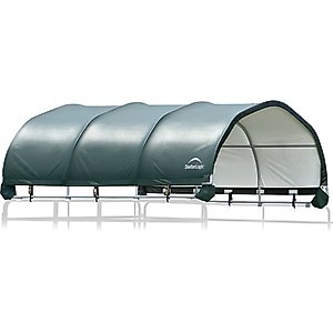 ShelterLogic Corral Shelter & Horse Shade, Green, 12 x 12-ft