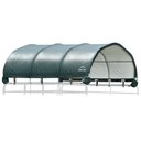ShelterLogic Corral Shelter & Horse Shade, Green, 12 x 12-ft
