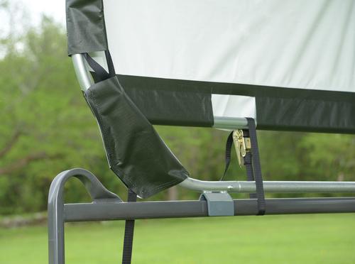 Show full view: ShelterLogic Corral Shelter & Horse Shade, Green, 10 x 10-ft slide 9 of 10