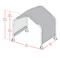 Show in main carousel: ShelterLogic Outdoor Pet Shade, Blue, Blue, 2.5 x 2 x 2.5-ft slide 3 of 10